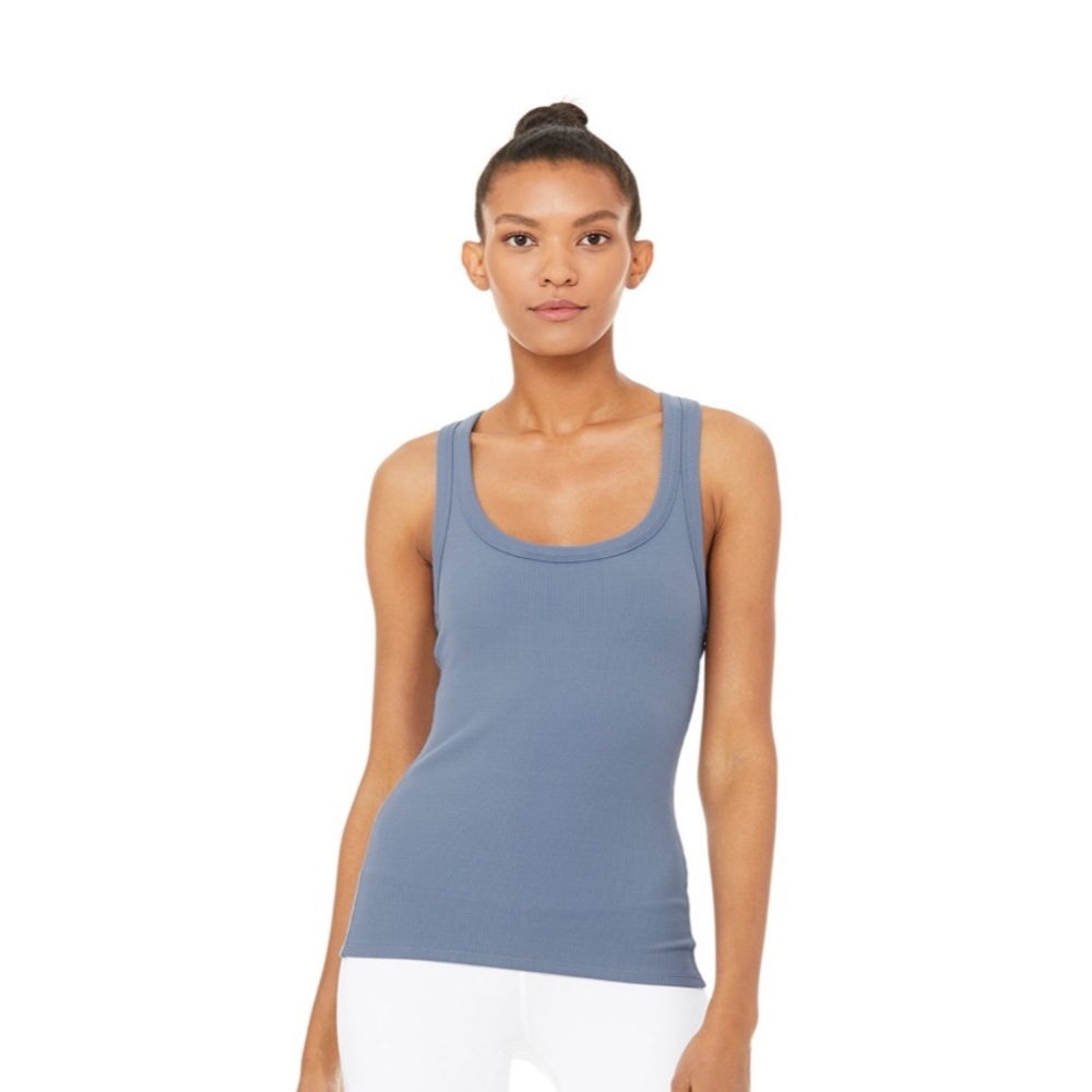 ALO YOGA “RIB SUPPORT TANK”